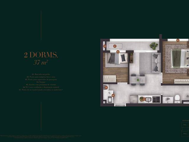 Apartamento para Venda em São Paulo - 2